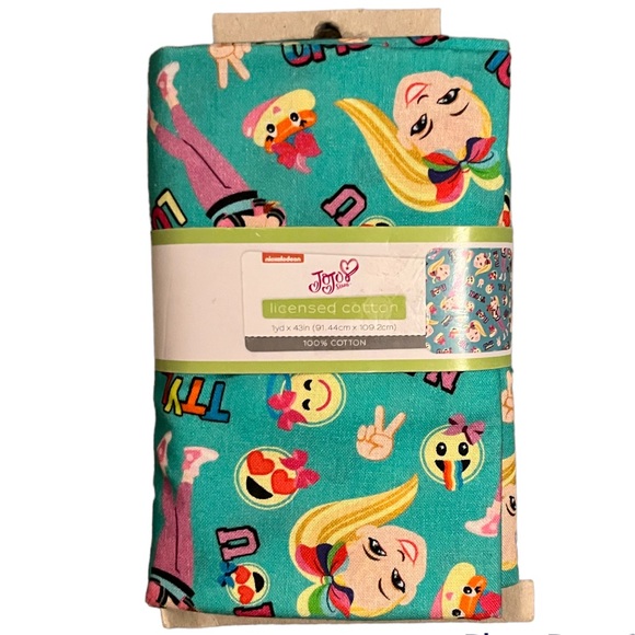 Jo Jo Siwa Licensed Cotton Fabric - Picture 1 of 4